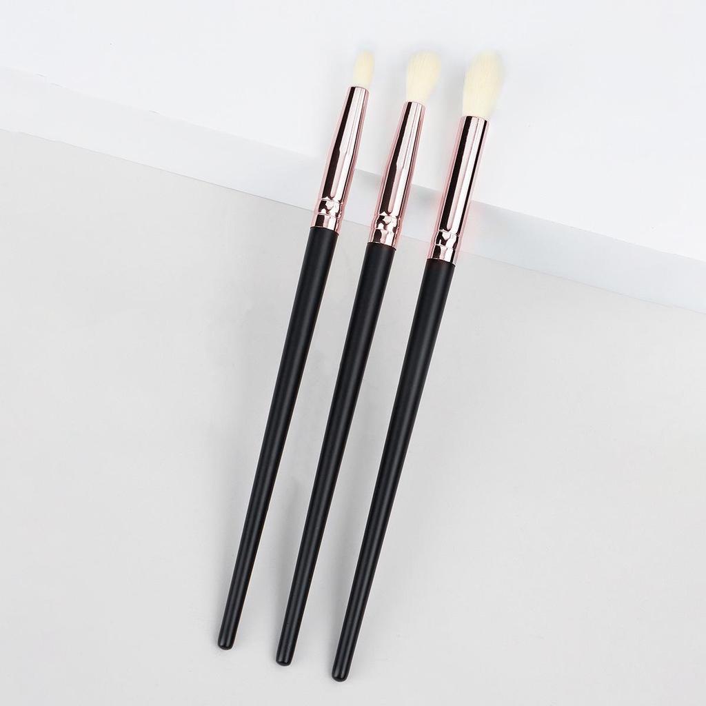 3-teiliges Lidschattenpinsel-Set aus Kunstwolle: Augen Make-up Werkzeuge zum Verblenden