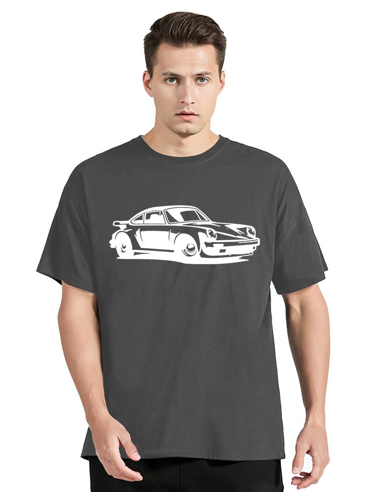 New Summer Unisex TShirt Fashion Loose Casual T Shirt Classic Car Printed Graphic Short Sleeve Tops Tees Cotton Fitness Clothes