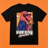 Jason Vice City Leonida Alligator Printed  New Tshirt Cotton Unisexs and Womens Popular Streetwear Casual T Shirt Casual Top