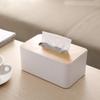 Minimalist Wooden Lid Tissue and Remote Control Storage Box