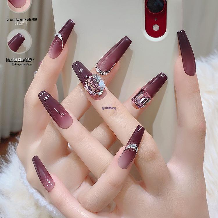 2025 Super Shiny Nail Art Rhinestones - 9 Mixed Small Diamond Decorations