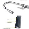 TLXT Black Pull-Out Kitchen Faucet