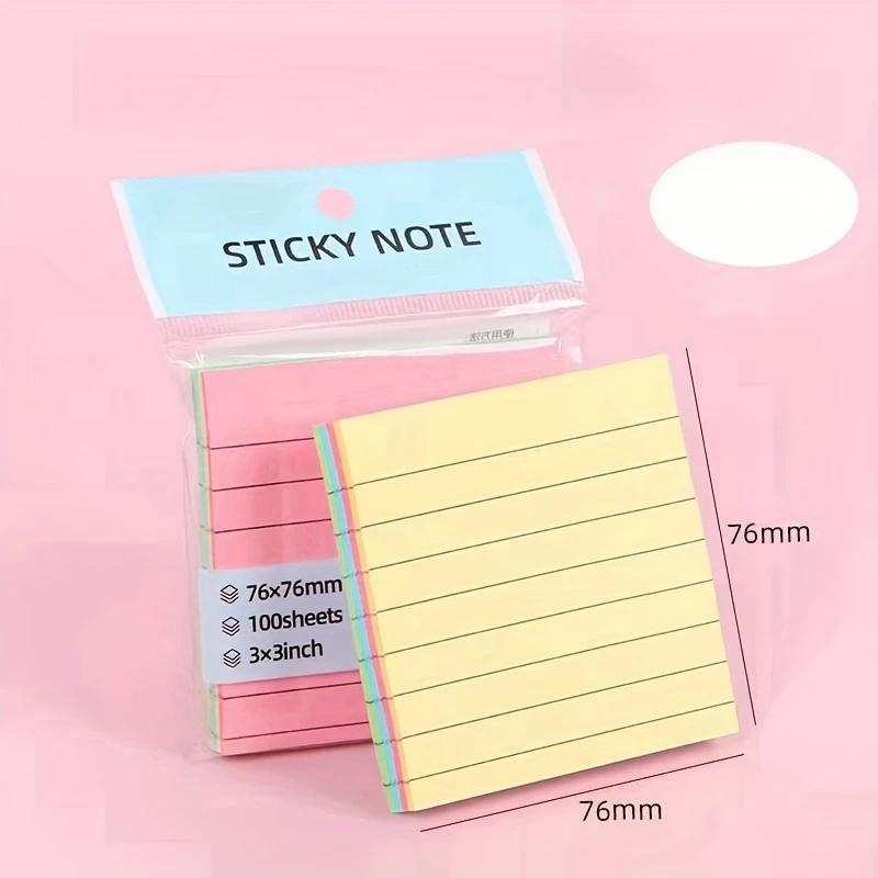 Χαρτάκια Post-it 100 Χρωμάτων - Μπλοκ Σημειώσεων 4 Χρωμάτων, Αποσπώμενα για Γραφείο, Σπίτι & Σχολείο, Ιδανικά για Γιορτές & Δώρα
