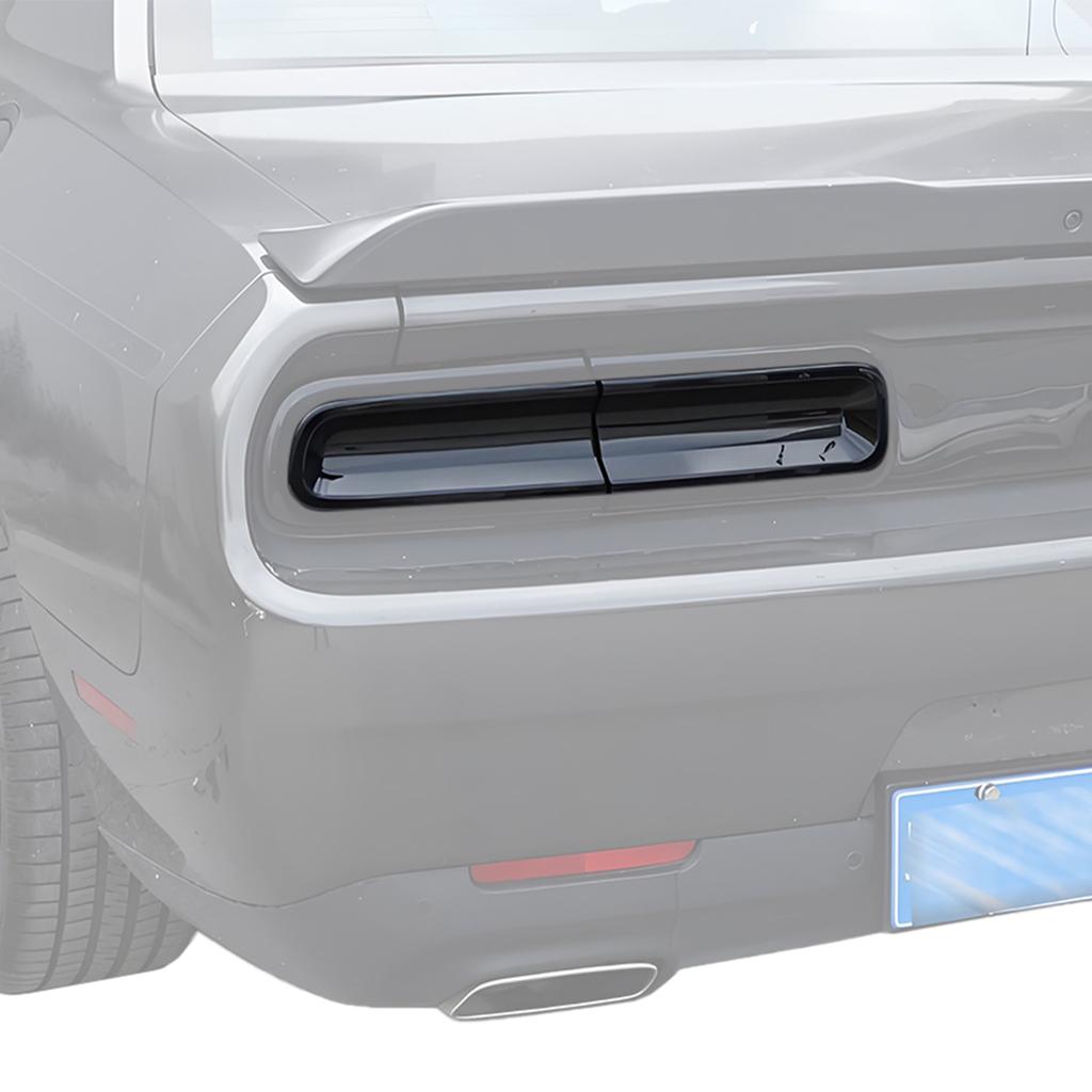 Auto Heck Rücklicht Lampen Dekoration Abdeckung Zierleiste Rücklicht Lampenabdeckung für Dodge Challenger 2015-2025 2025 Up Außen Zubehör