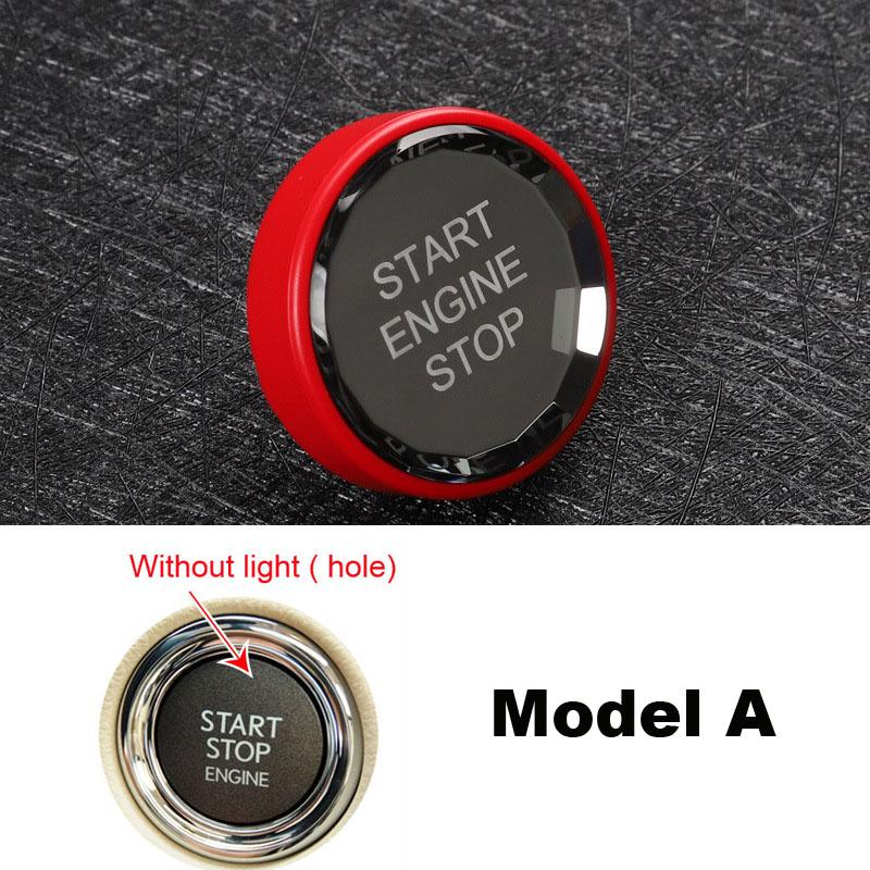 New Styling Start Stop Engine Push Switch Buttons Cover for TOYOTA Corolla Camry Rav4 C-HR Prius GT86 Yaris Interior