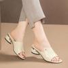 Women Summer Slippers Summer Beach Shoes Slip-on Woman Slippers