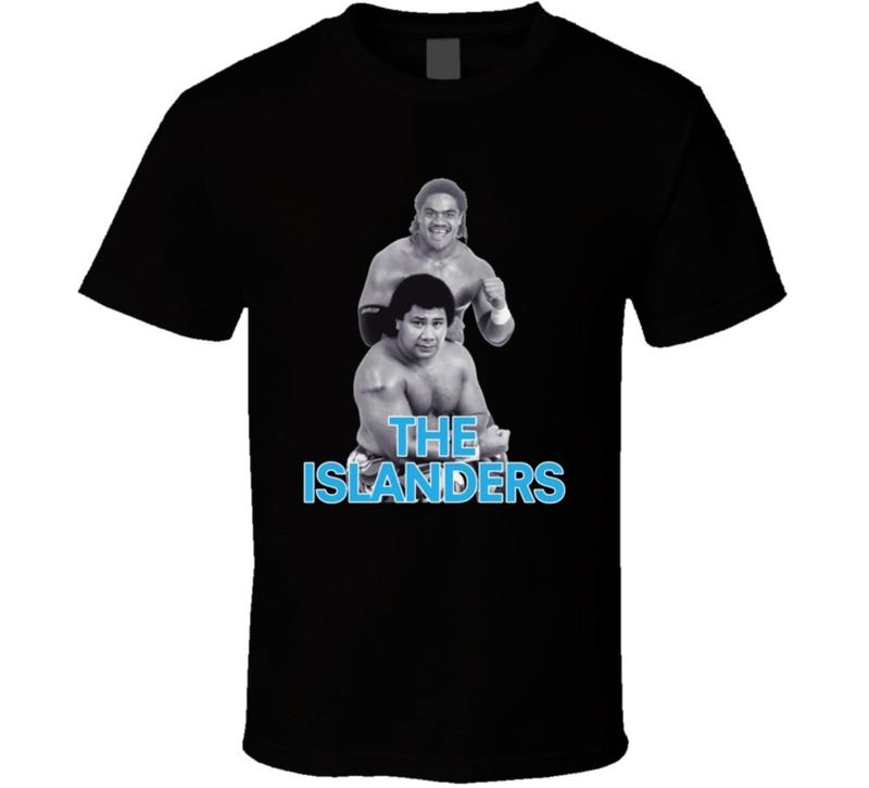The Islanders Retro Wwf Tag Team Haku Tama Wrestling Unisex T-Shirt XXXL