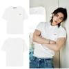 Stray Kids Hyunjin Worn Mini Triangle Pocket T-Shirt Ivory Official