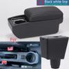 For Renault Logan 2 Armrest Box For Dacia Logan 2 Dokker Renault Sandero 2 Car Armrest Interior Retrofit Accessories Storage Box