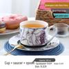 Conjunto de Xícaras de Café Florais Europeias HANDUNYOU