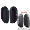 3 Buttons Silicone Auto Shell Fob For Kia Ev9 K3 K5 Carnival Picanto GT Line Sorento MQ4 KA4 Car Key Case Holder Cover Keyless