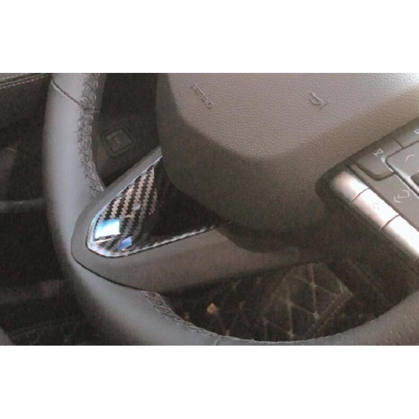 For Cadillac CT4 CT-V 2020-2025 Carbon Fiber Steering Wheel U Type Cover Trim