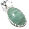 Natural Aquamarine Gemstone Handmade 925 Sterling Silver Pendant 2.25" e4A62