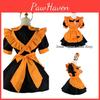 Sexy Lolita Pumpkin Maid Costume Dress For Halloween Party