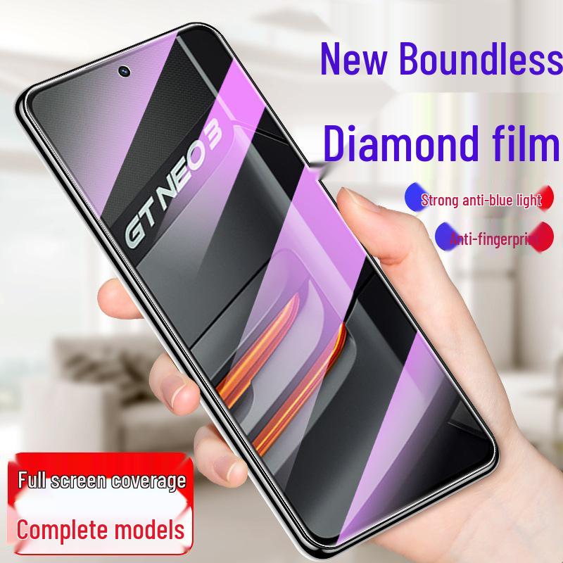 Realme GT Neo3/Neo5SE Full Screen Tempered Privacy Film with Anti-Blue Light Protection