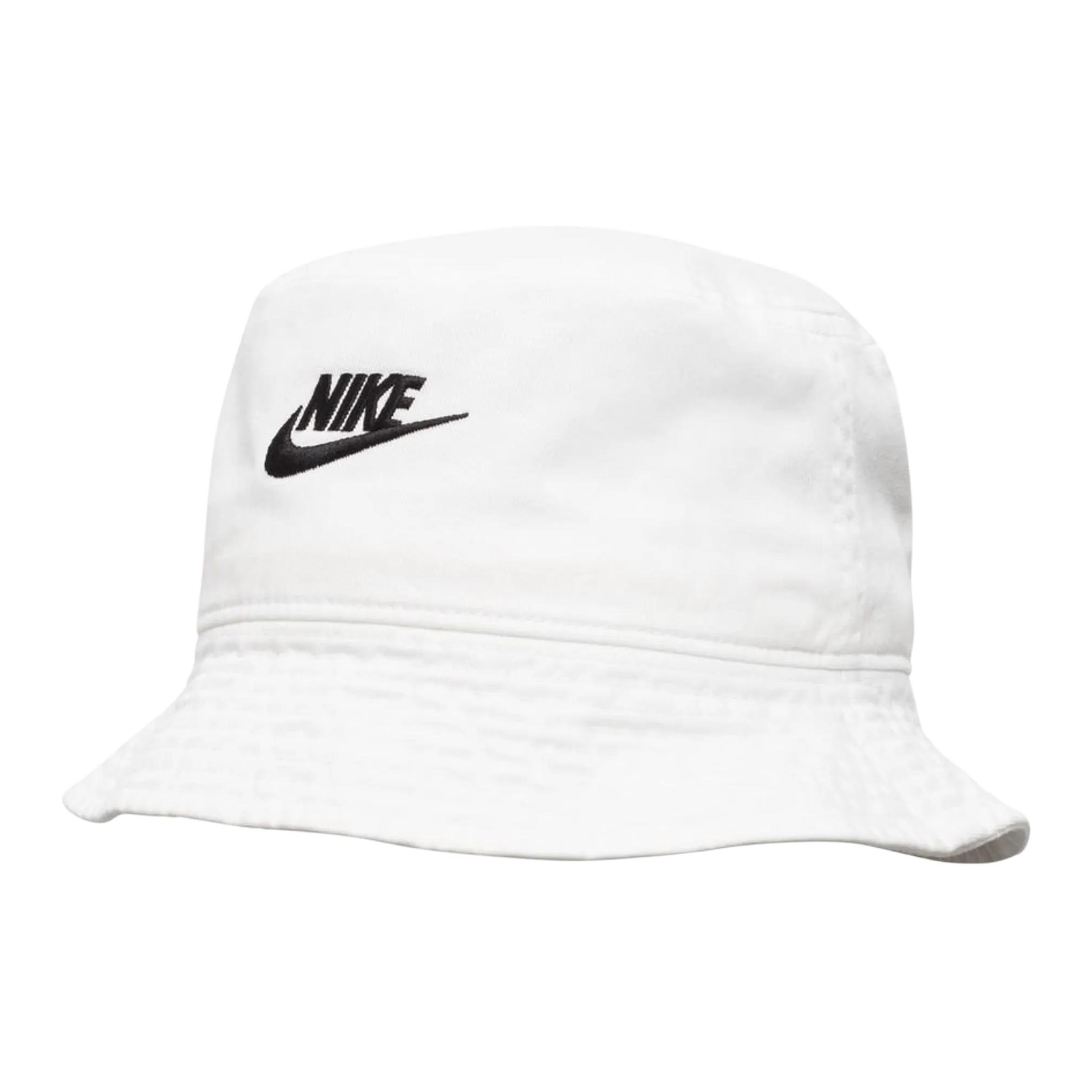 

Nike Logo Design Cotton Fisherman Hat Unisex Hats White FB5381-100 S