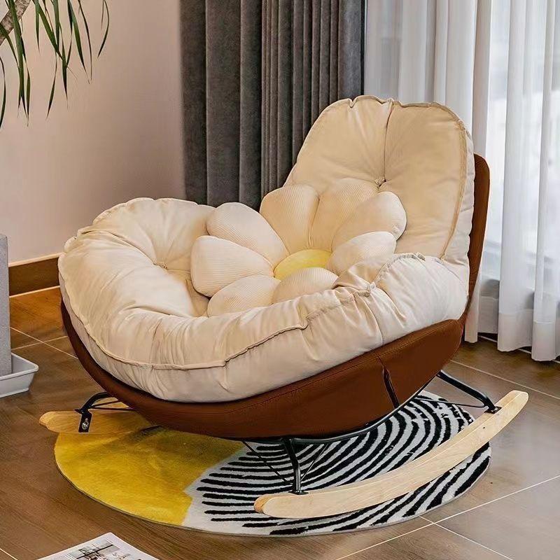 Lounge Rocking Chair for Bedroom, Living Room, or Balcony