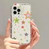 Candy Star Applicable iPhone17Pormax Transparent Phone Case 12 All Inclusive 16/13 Apple 14 Cute 15