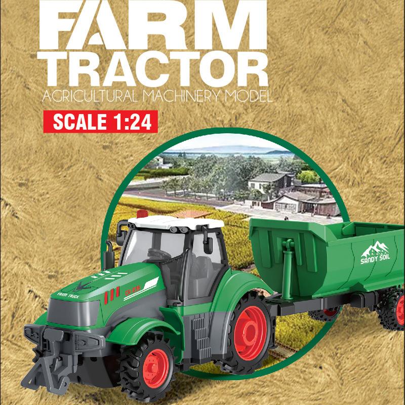 Trattore agricolo telecomandato