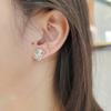 Musla Design Luxury 925 Sterling Silver Angel Earrings for Women High Quality Fashion Brand Jewelry Shiny Design