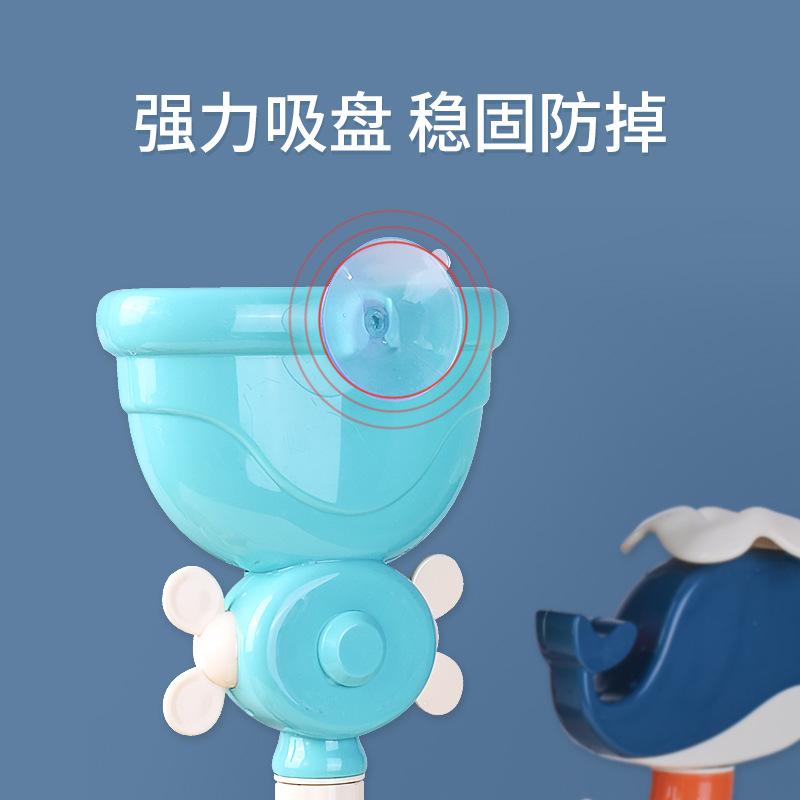 Cross-border Children's Bathroom Pipe Water Sucker Turn Music Shower Baby Play Water Faucet Water Spray Toy