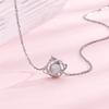 Dream Planet Collarbone Chain Personality Unique Girl Heart Gift Neck Chain Fantasy Color Zircon Moonstone Star Necklace