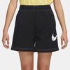 Nike Sportswear Swoosh Women's Woven High-Rise Shorts Black DM6753-010
