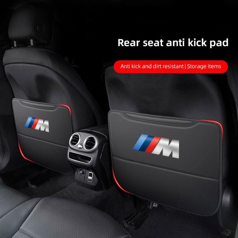 Car Seat Back Anti Kick Cover Pad Anti-dirty Protector Mat For BMW G80 G06 G07 G42 G14 G15 G16 F82 F20 F21 F83 M2 M3 M Key Chain GNTYA1