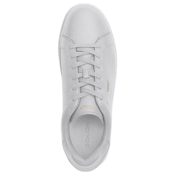 Coach Highline Low Top Skateboard Shoes Men's White CX120-OPI