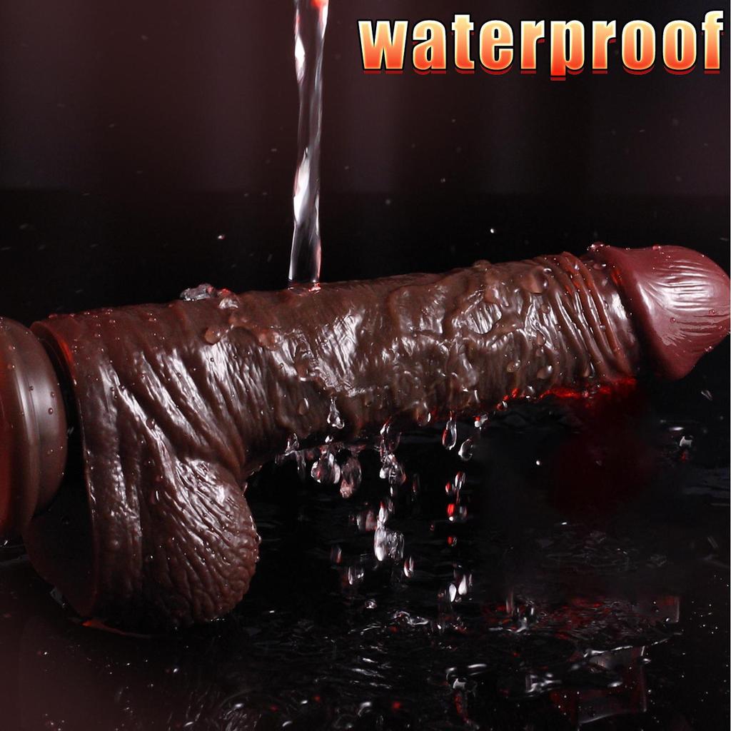 8,5 tommer realistisk penis for kvinner glidende forhud Dildo sugekopp Dildoer Kvinnelig Onanist Stor Pikk Voksen Analsex leketøy Butikk