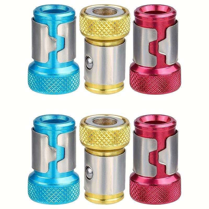 6 Pcs Magnetic Metal Ring Screw Holder 635mm 14 Inch Shank for Carpenter Professional Use