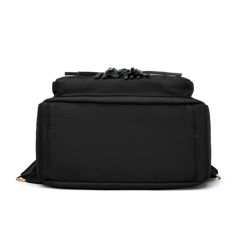 Travel Backpack Large Capacity Computer Bag Women's Commuter Solid Color Backpack