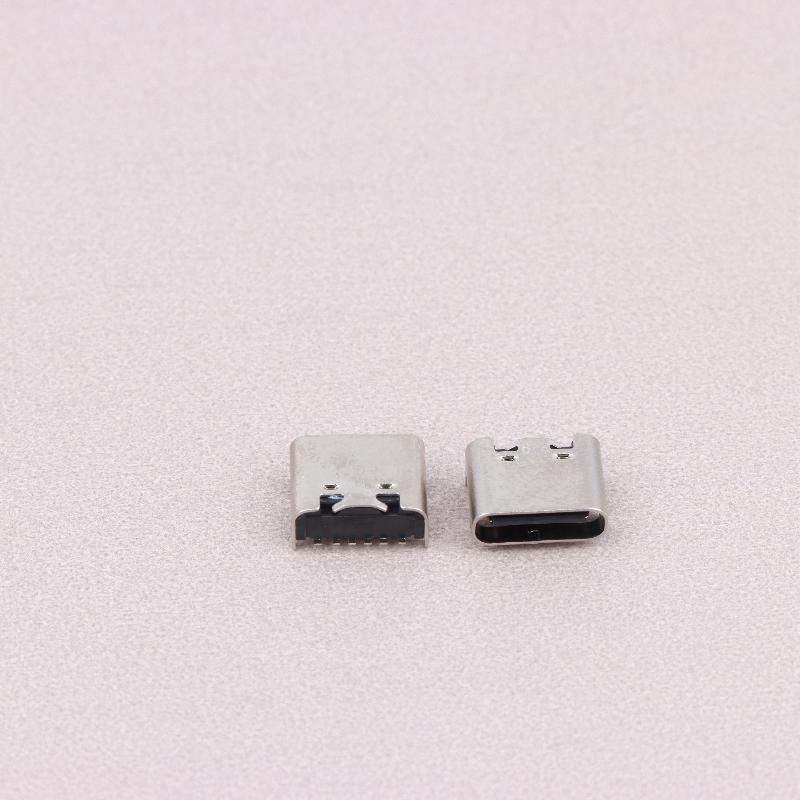 10/20Pcs/Set 6 Pin Type-C Socket USB Connector Type C Female Charging Port Jack PCB Soldering SMD SMT DIY Repair Type C Adapter