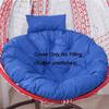 Chair Swing Rattan Cushion Hanging Egg Chair Soft Mat Pad Cover Patio Inoutdoor