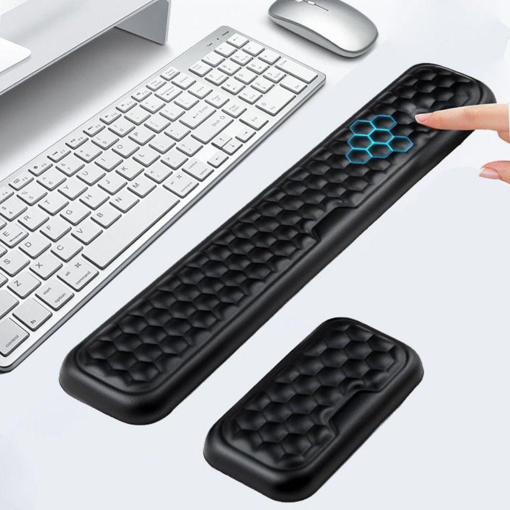 2Pcs/Set Wrist Rest Mouse Wrist Support Pad Creative Keyboard Hand Cushion  Desktop Accessories