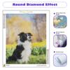 Full Round Diamond Painting Dog 5D Embroidery Animal Mosaic Cross Stitch Handicraft Home Decor 30x40cm/12x16inch