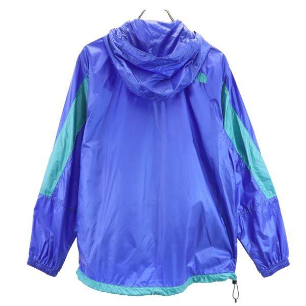 The North Face NP22034 Nylon Jacket M Blue Pullover Outdoor Half Zip Men's Used