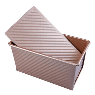 Aluminum Alloy Loaf Pan with Cover Non Stick Bread Toast Mold Kitchen Baking Tool Bakeware