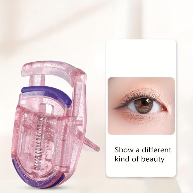 Professional Wide Angle Eyelash Curler Portable Eye Lashes Glitter Curling Clip Cosmetic Makeup Tool Accessories Mini Tools Cute