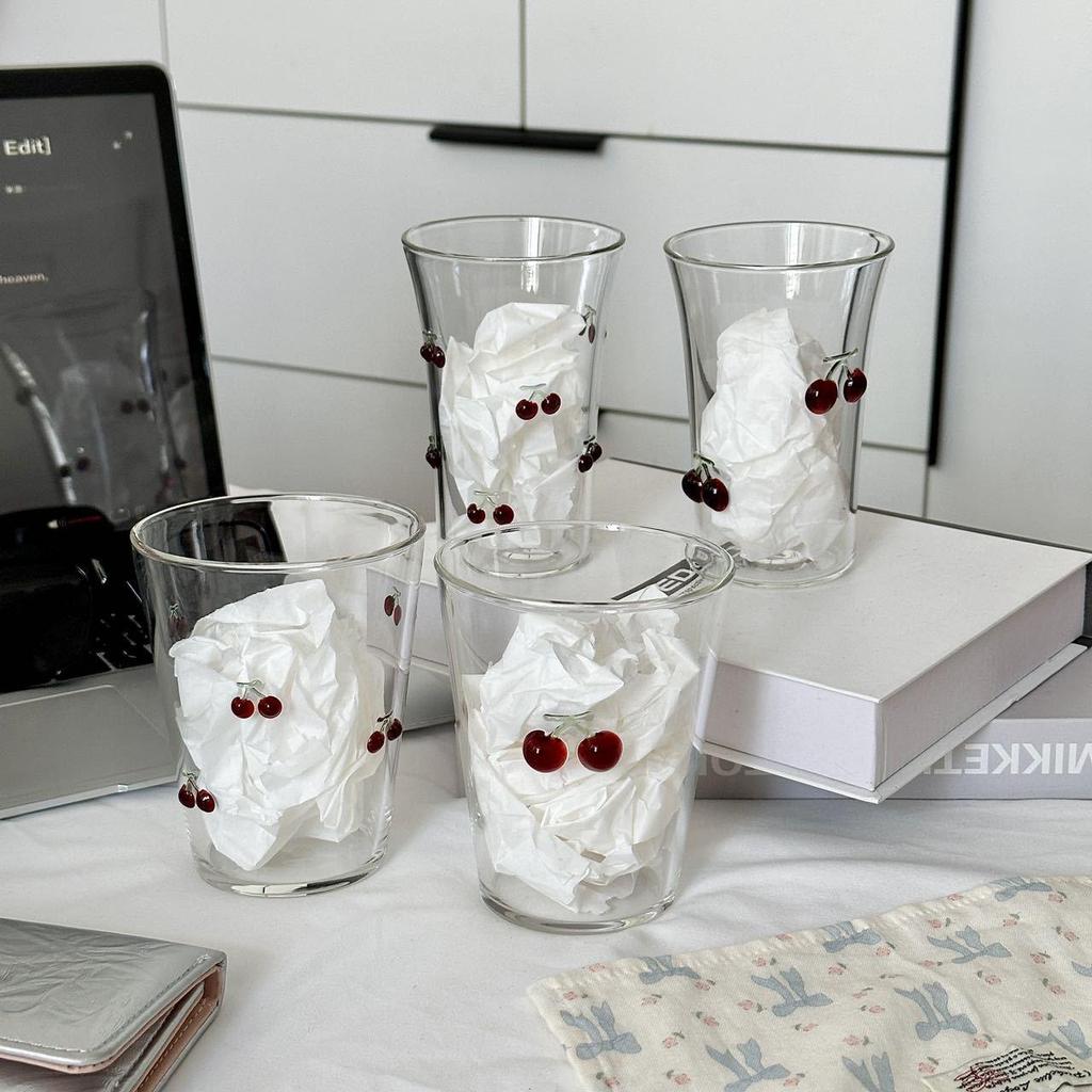 Butterfly Stem Glass: High Borosilicate for Water, Juice, Wine - Elegant Ins Style