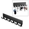 2pcs Wall Mount Key Holder with 12 Hook Space Saving Key Storage Rack Keychain Organizers for Corridors or Office Use