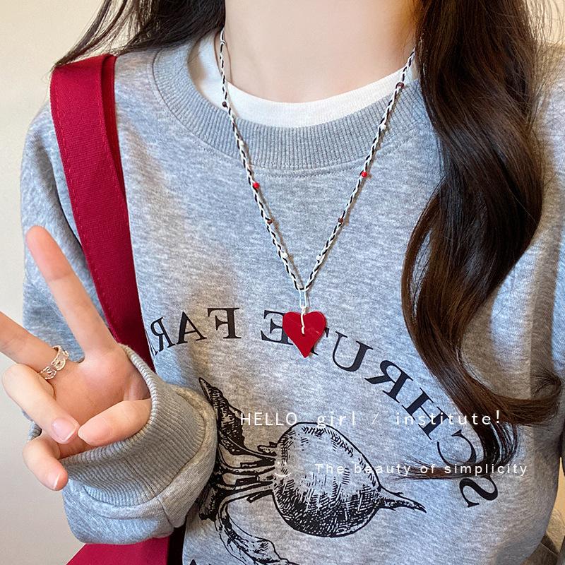 Bohemian Ceramic Necklace: Vintage Ethnic Long Sweater Chain & Zen Choker