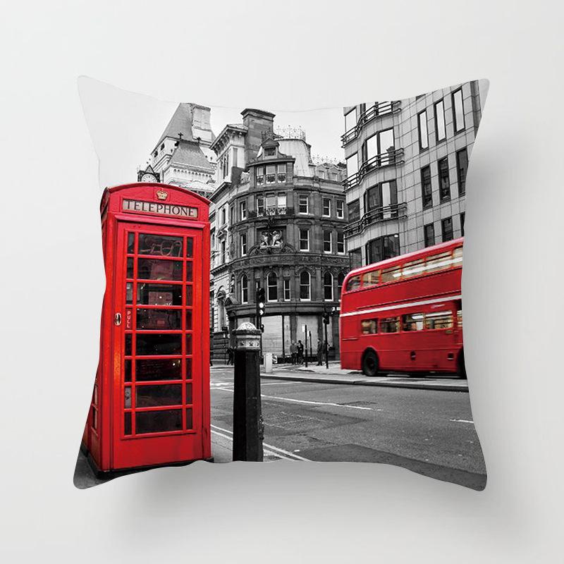 Sofa Pillow Cover, Cushion Cover, Nordic Home Textile Fabrics, Simple Golden Digital Printing