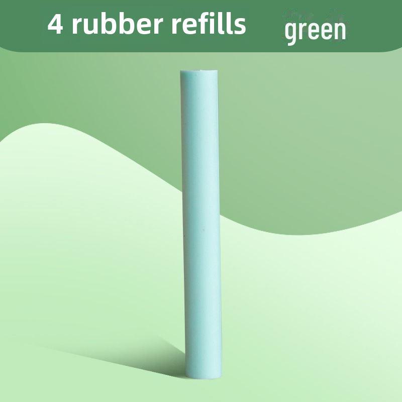 

Ластик Kaba Bear Push Eraser для учеников начальной школы и детей детского сада — милый мультяшный дизайн для девочек, чистый и выдвижной. 4 pieces зелёный