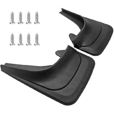 2 pièces Bavettes de protection de rechange Bavettes Garde-boue Roue avant arrière de voiture Garde-boue Anti-éclaboussures Bavette Garde-boue Auto pour Voiture SUV