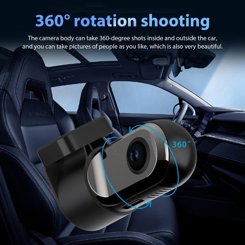 Car Camera Front Dash Cam For Vehicles Car Camera Driving Recorder Waterproof Night Vision 140 Wide Angle Parking Monitor Loop