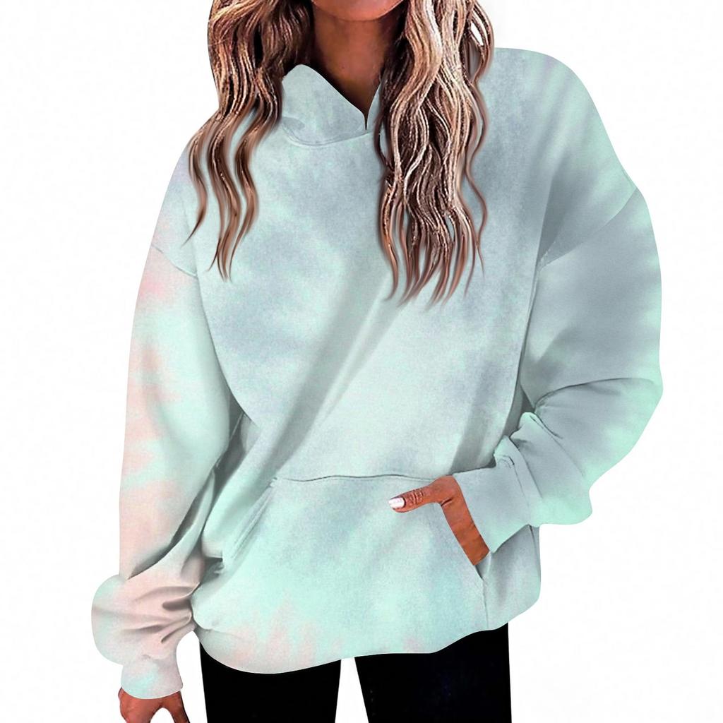 Women's Fashion Daily  Casual V-Neck Long Sleeve Printed Top