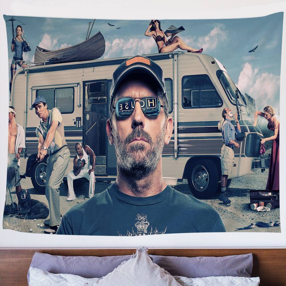House MD Colorful Tapestry Wall Hanging Cheap Hippie Wall Hanging Bohemian Wall Tapestries Mandala Wall Hanging Sheets