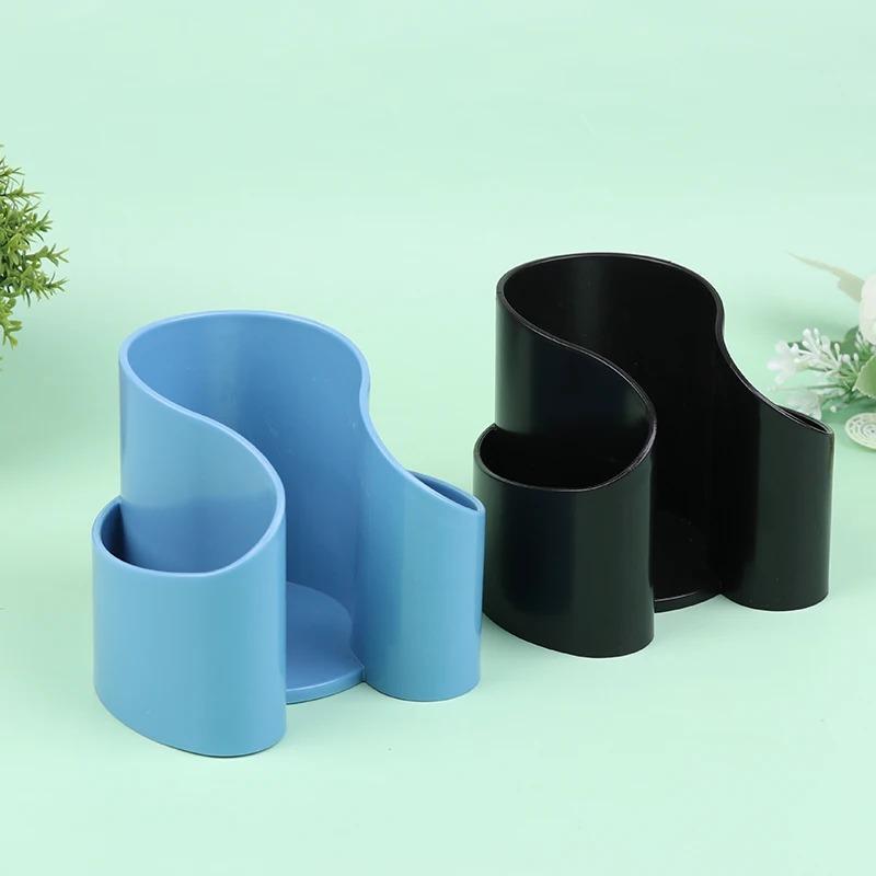 Plastic Dental Floss Dispenser 2in1 Cosmetic Cotton Storage Box Desktop Countertop Storage Organizer Multi-function Storage Rack