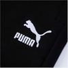 Puma Solid Color Logo Print Drawstring Cotton Side And Back Zipper Pocket Sports Pants Men Pants Black 53769301